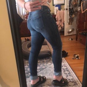 Distressed Skinny Jeans